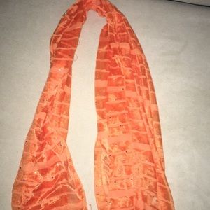 Orange Scarf